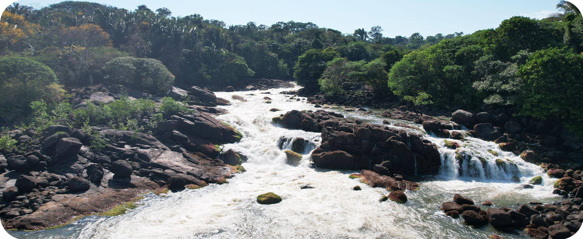 Cachoeira da Manoa, área de alto valor de conservação do Projeto REDD+ Manoa