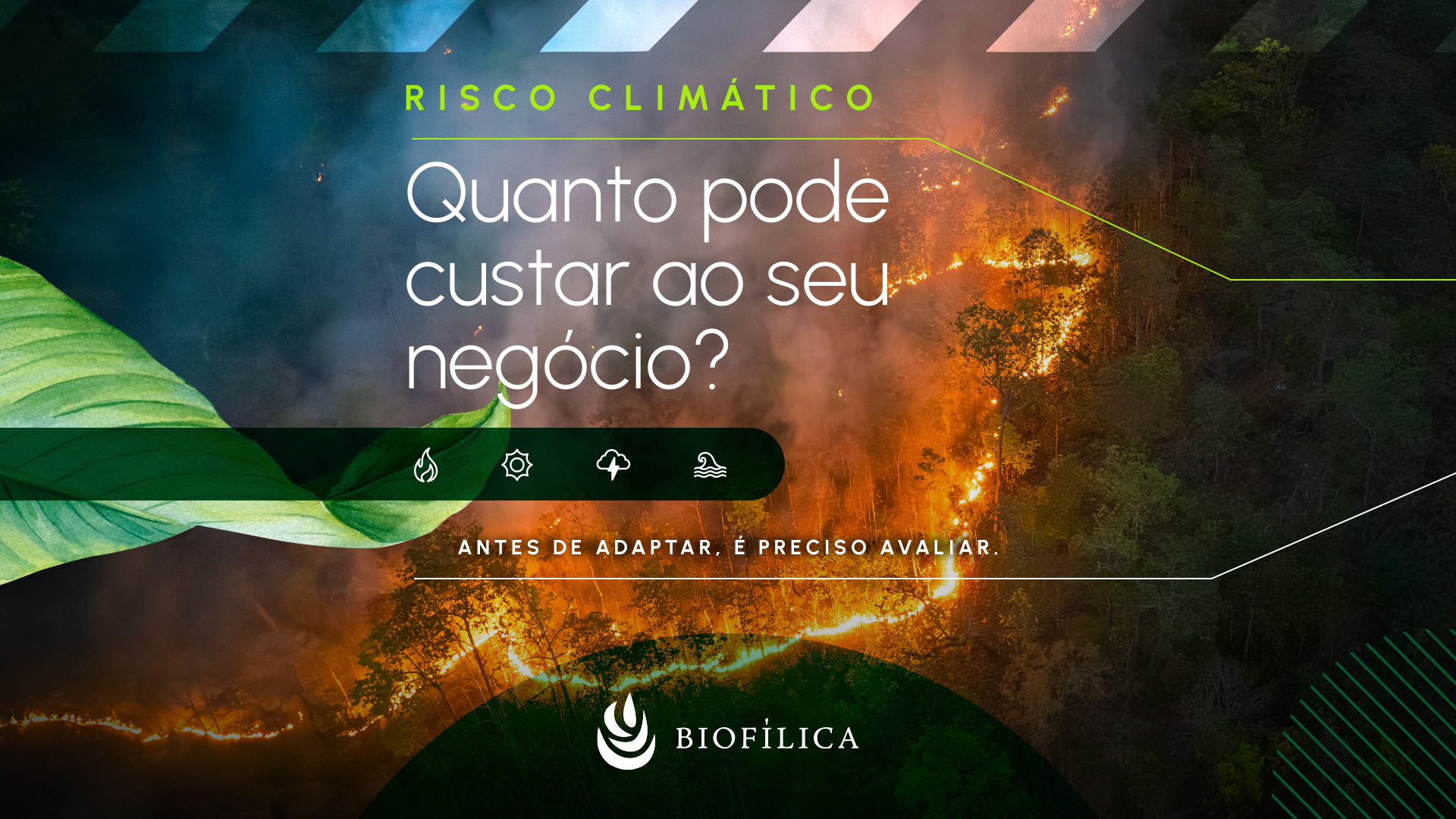 Avaliação de riscos climáticos e impactos nas operações das empresas